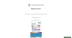 Desktop Screenshot of editionsdagan.com